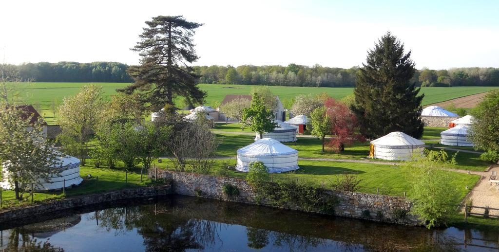 Yourte Nomade-Lodge Les Ecrennes Zewnętrze zdjęcie