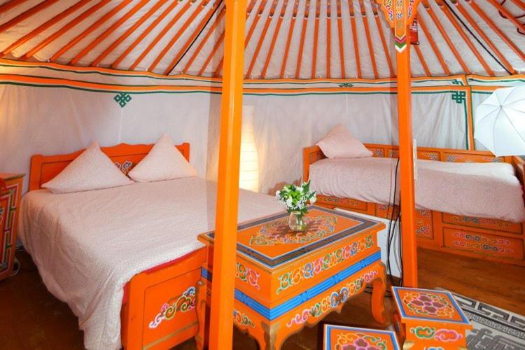Yourte Nomade-Lodge Les Ecrennes Zewnętrze zdjęcie